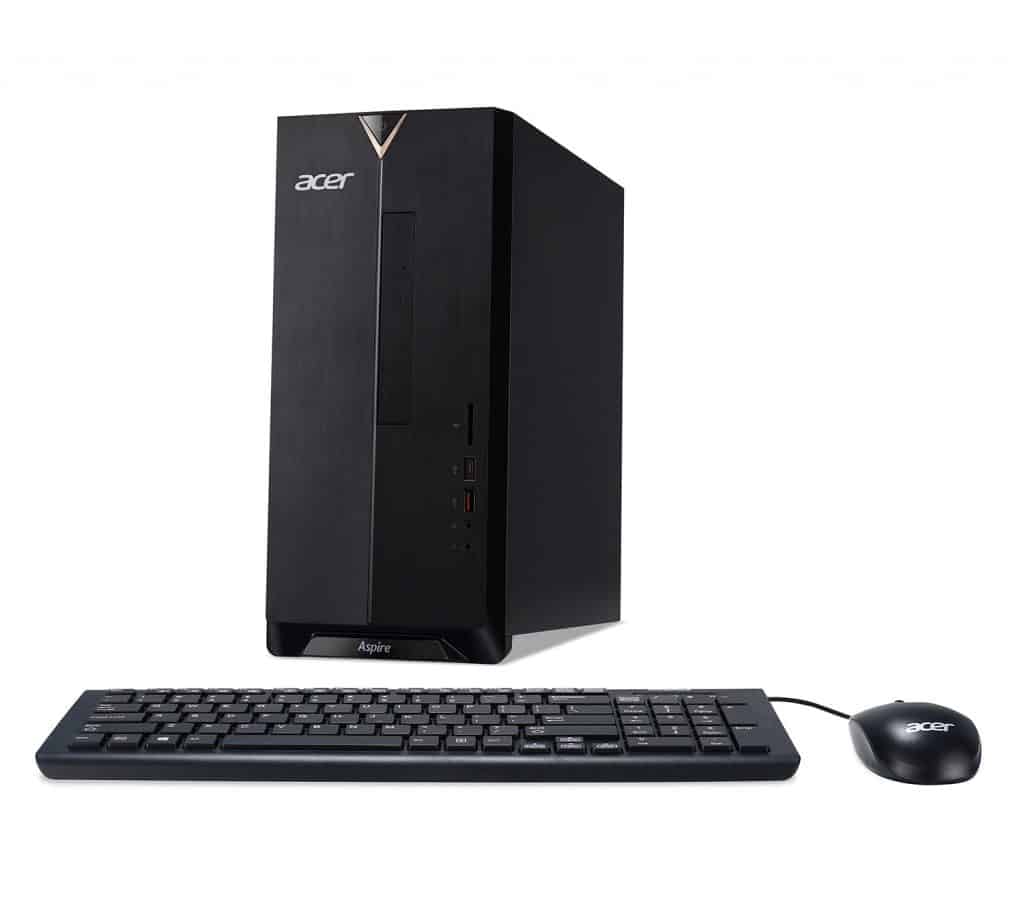 A side view of the Acer Aspire TC-885-NESelecti3 Desktop