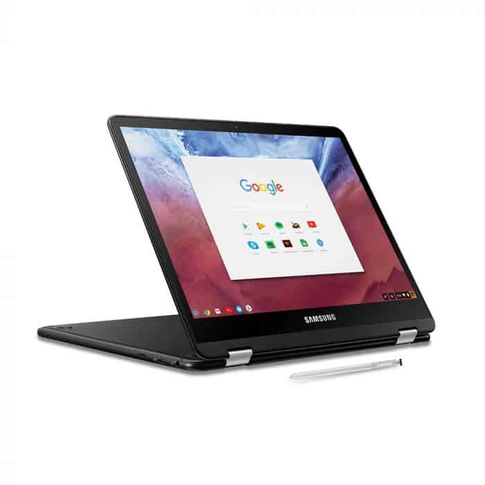 The Samsung Chromebook Pro (XE510C24-K01US) in tablet mode