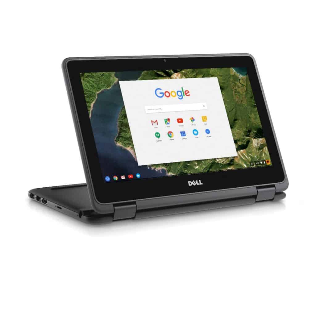 A close up of the Dell Chromebook 11 3189 T8TJG Laptop
