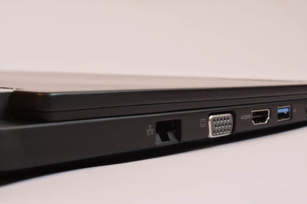 Laptop with HDMI port